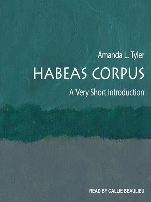 cover image of Habeas Corpus